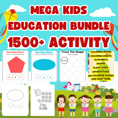 Mega Kids Education Bundle (1500+ Resources)