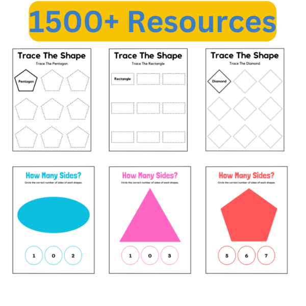 Lets Fun (1) Mega Kids Education Bundle (1500+ Resources)