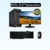 Assemble Desktop Intel i3 3rd Generation/8GB RAM/256GB SSD